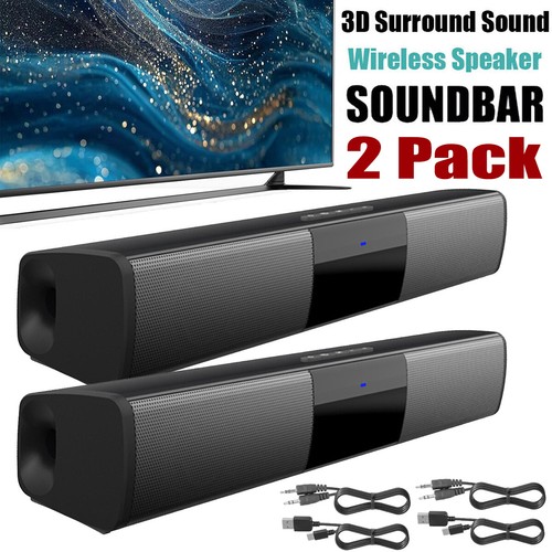 2pcs bluetooth soundbar - 2pcs,